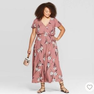 Floral maxi dress